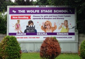 billboard advertising dance classes